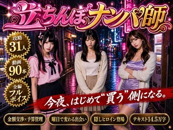 【フルボイス】立ちんぼナンパ師 〜路地裏に立つワケあり女子大生と生ハメ撮り交渉〜 hitomi