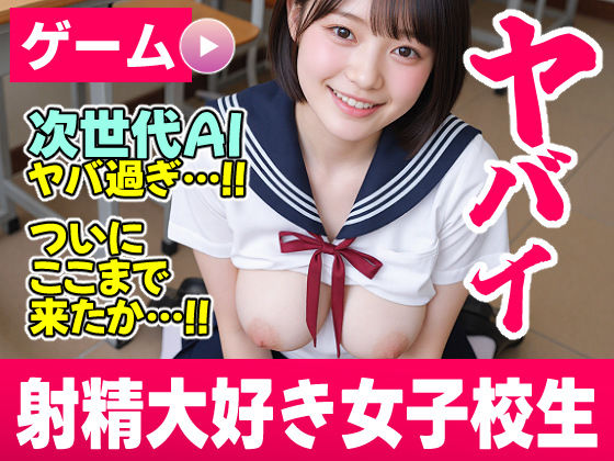 【次世代AI】射精大好き女子校生〜射精当番は君だ!絶頂へのカウントダウン!〜【AIヤバい】 hitomi