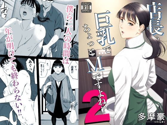 店長って、巨乳でちょっとMですよね？2 hitomi